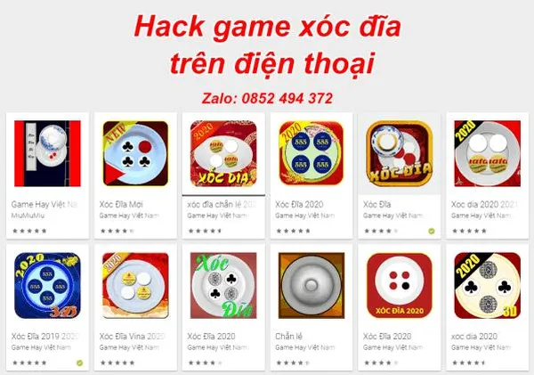 game xóc đĩa - Xóc Đĩa Zalo